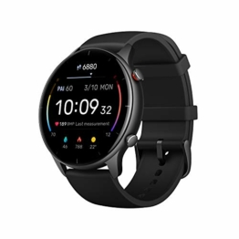 Amazfit A2023 Smartwatch GTR 2e GPS 1,39'' AMOLED Aktivitätstracker für Fitness und Gesundheit mit 90 Sportmodi, 24 Tagen Akku, Überwachung von SpO2, Herzfrequenz, Schlaf und Stress für Herren Damen - 1