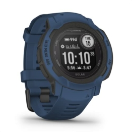 Garmin Instinct 2 Solar – GPS-Smartwatch mit unendlicher Akkulaufzeit im Smartwatch-Modus, über 40 Sport-Apps, Smart Notifications, Garmin Pay, Trainingszustand, Fitnessalter, Schlafanalyse uvm - 1