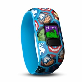 Garmin vívofit jr. 2 - digitale, wasserdichte Action Watch in verschiedenen Designs für Kinder ab 4 Jahren, mit spannender Abenteuer-App, Schrittzähler, Batterielaufzeit bis zu 1 Jahr - 1