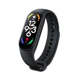 Xiaomi Mi Smart Band 7 Fitness, Aktivitätstracker 1,62 AMOLED Display, 110+ Workout-Modi, 5ATM, SpO2 Tracking, Schlaf-, Herz und Pulsüberwachung, bis zu 14 Tage Akkulaufzeit, Mi Fit App - 1